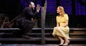 Danny Burstein and Sarah Paulson in Talley’s Folly