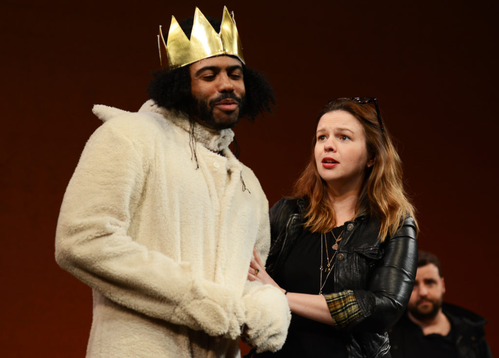 Daveed Diggs and Amber Tamblyn